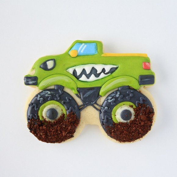 Monster Truck Cookie Cutter NWT | Made In USA | Ann Clark Metal Cookie Cutters - Picture 5 of 7